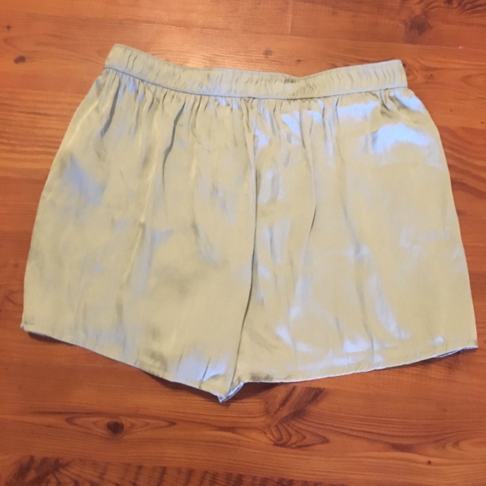 Satin Drawstring Shorts - Picture 4 of 4